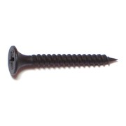 Buildright Drywall Screw, #6 x 1-1/4 in, Steel, Flat Head Phillips Drive, 841 PK 53971